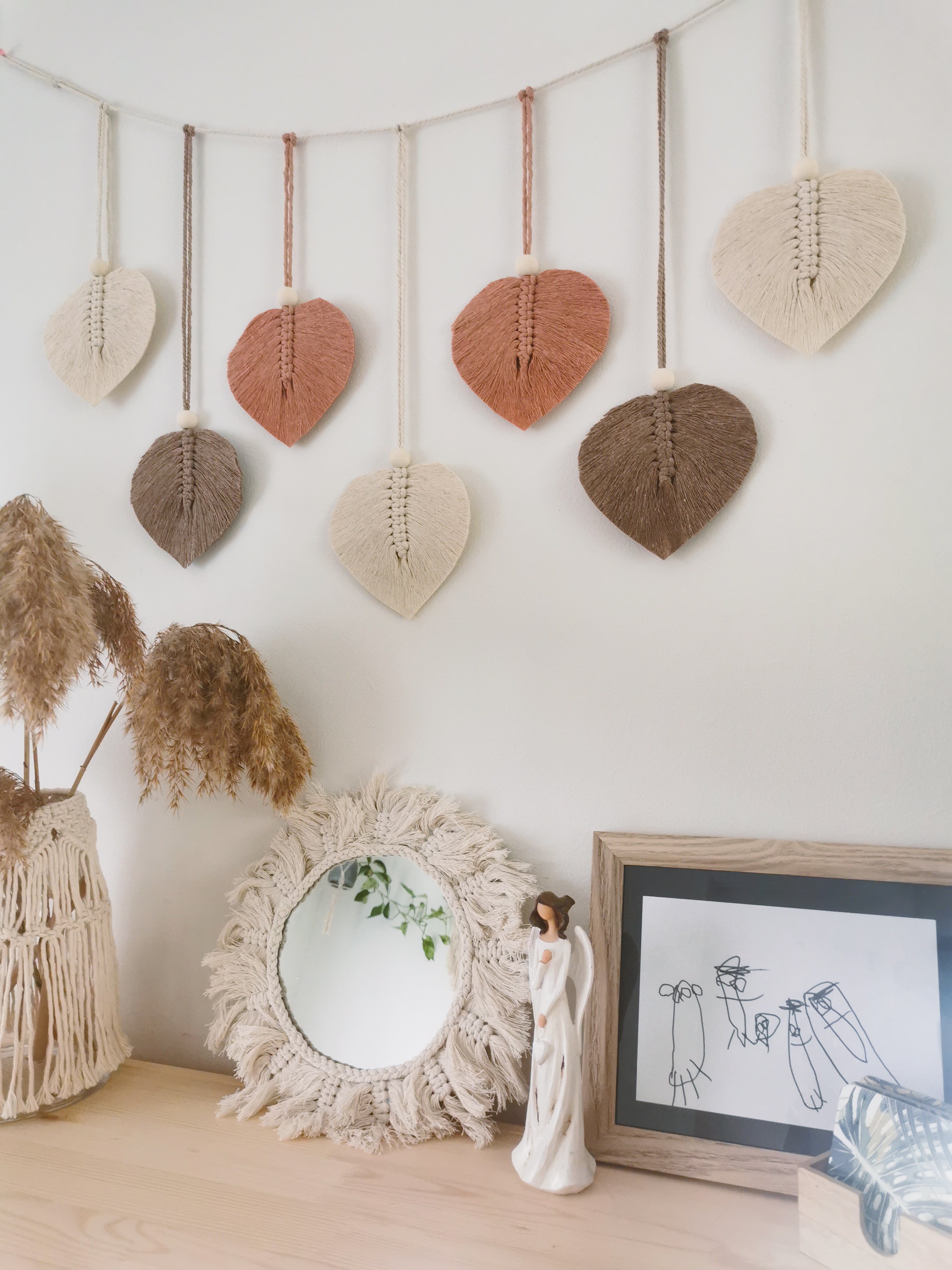 SHOP large boho wall hangings, macrame handmadee wall decor, bohemain  nursery rainbows – Macrame Decor By Katerina